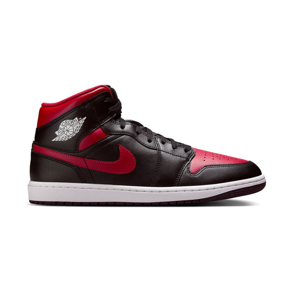Shop Air Jordan 1 Mid 'Bred Twist' Men's Shoes - Jordan