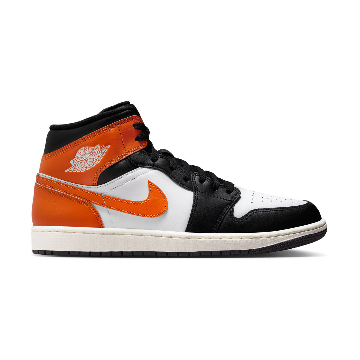 Air Jordan 1 Mid 'Black Toe Starfish' Men's Shoes - NEW FOR MEN