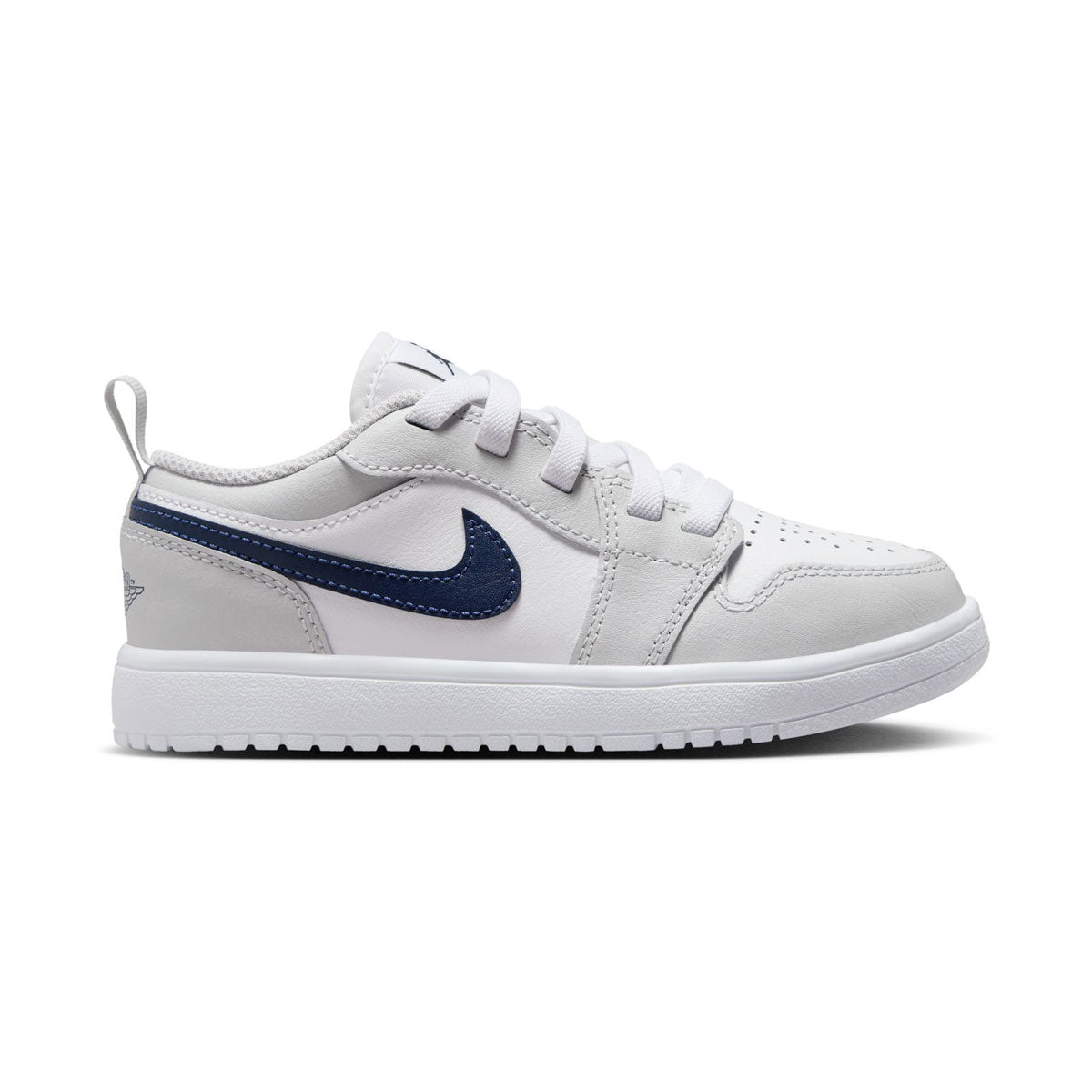 Jordan 1 Low Alt 'Midnight Navy Blue Gray Neutral' Little Kids' Shoes -