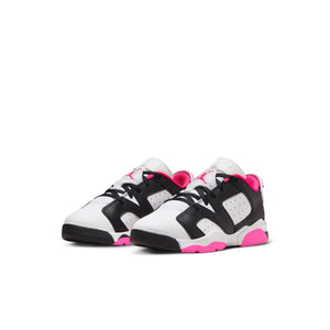 Jordan 6 Retro Low 'Fierce Pink' Little Kids' Shoes