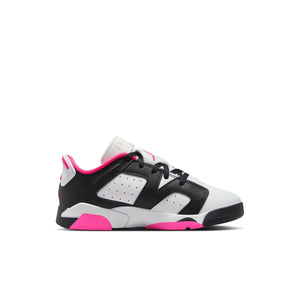 Jordan 6 Retro Low 'Fierce Pink' Little Kids' Shoes