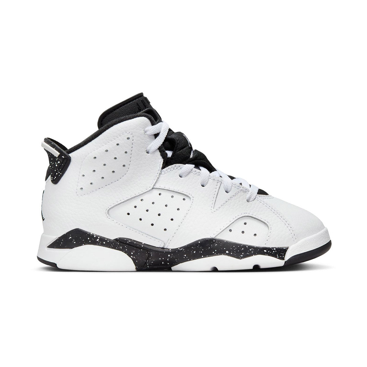 Jordan 6 Retro White/Black Little Kids' Shoes -