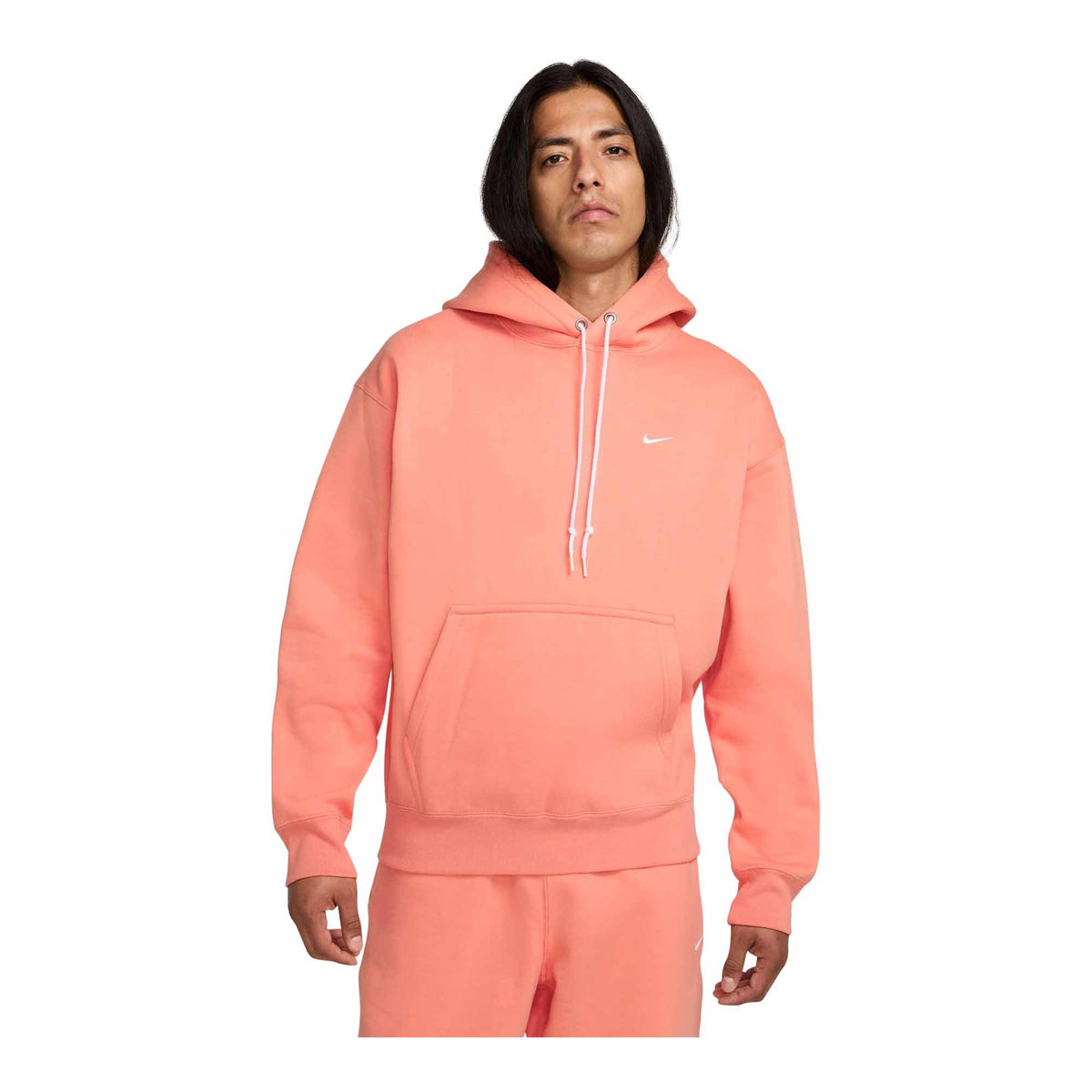 Nike Solo Swoosh Men's Fleece Pullover Hoodie - Men's Streetwear Outfits and hoodies