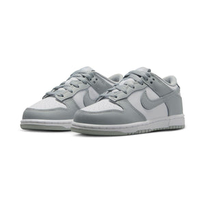 Nike Dunk Low 'White Light Smoke Gray' Little Kids' Shoes