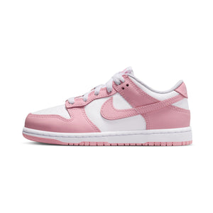 Nike Dunk Low 'White Medium Soft Pink' Little Kids' Shoes