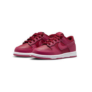 Nike Dunk Low 'Team Red Sweet Beet' Little Kids' Shoes