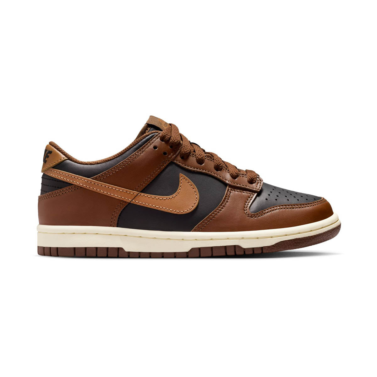 Nike Dunk Low 'Brown Black' Big Kids' Shoes - Kids Basketball: Shoes For Kids