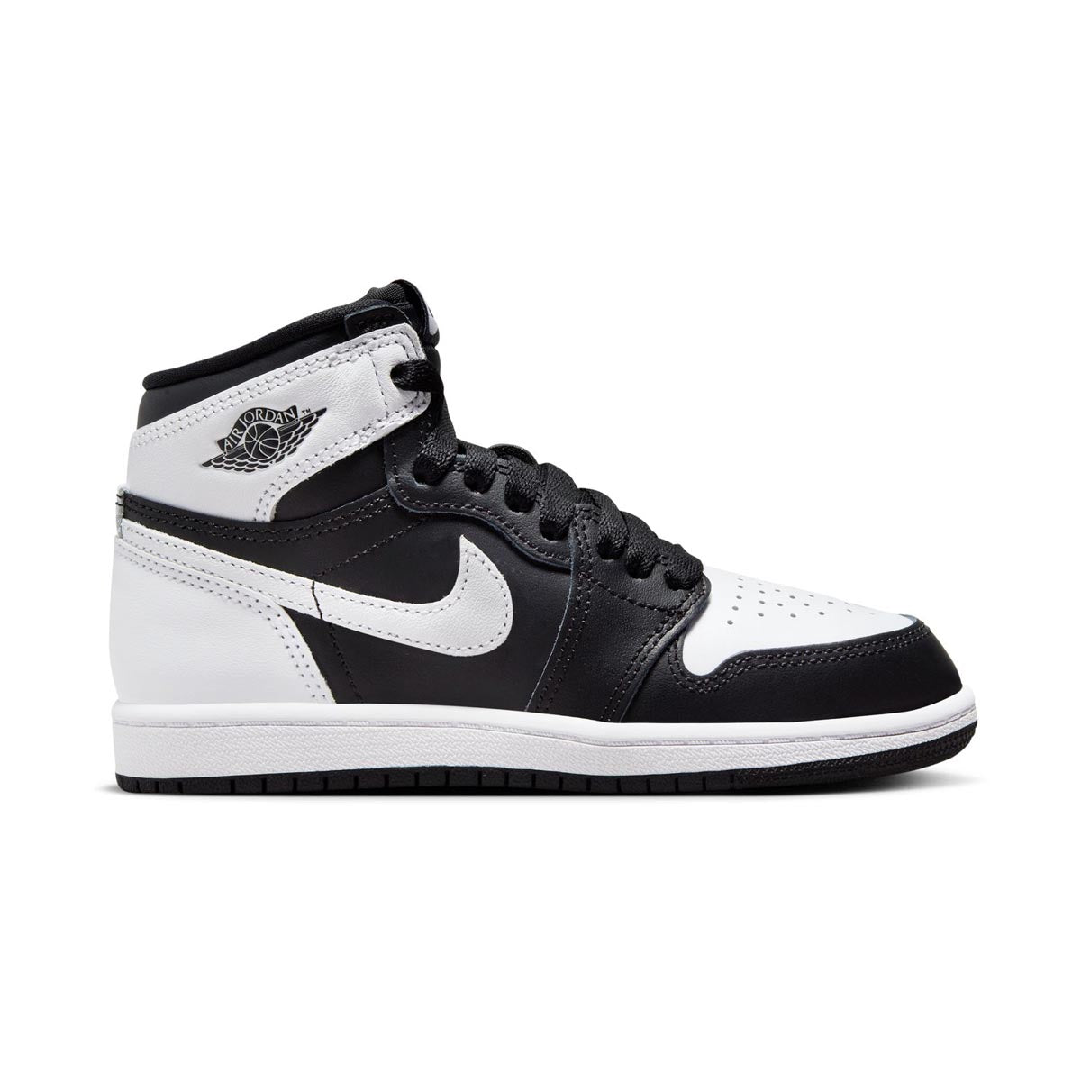 Jordan 1 Retro High OG Black/White Little Kids' Shoes -