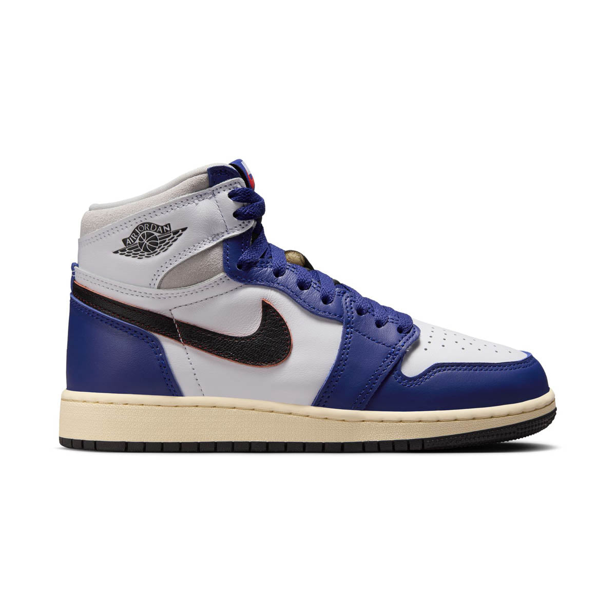 Air Jordan 1 High OG 'Rare Air Deep Royal Blue' Big Kids' Shoes - Kids Jordans Shoes
