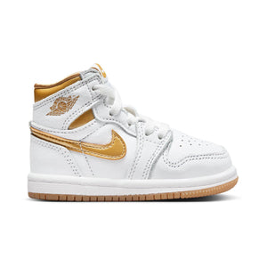 Jordan 1 Retro High OG 'Metallic Gold' Baby/Toddler Shoes