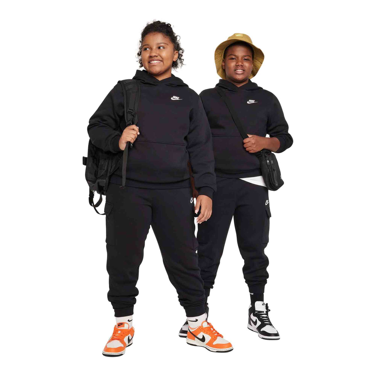 Nike Sportswear Club Fleece Big Kids' Cargo Pants (Extended Size) -