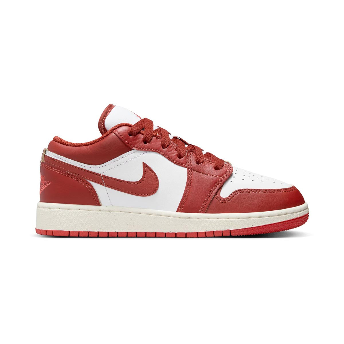 Air Jordan 1 Low SE 'Dune Red' Big Kids' Shoes -