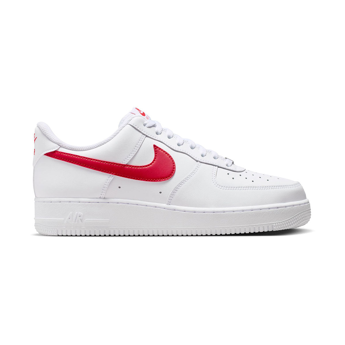 Nike Air Force 1 '07 'White University Red' Men's Shoes -