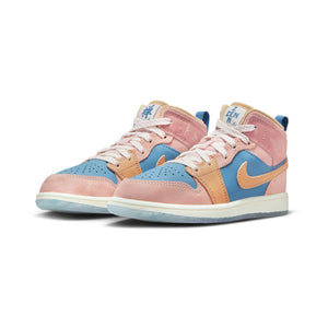 Jordan 1 Mid Sneaker School Little Kids' Shoes