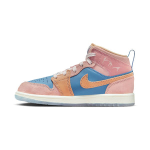 Jordan 1 Mid Sneaker School Little Kids' Shoes