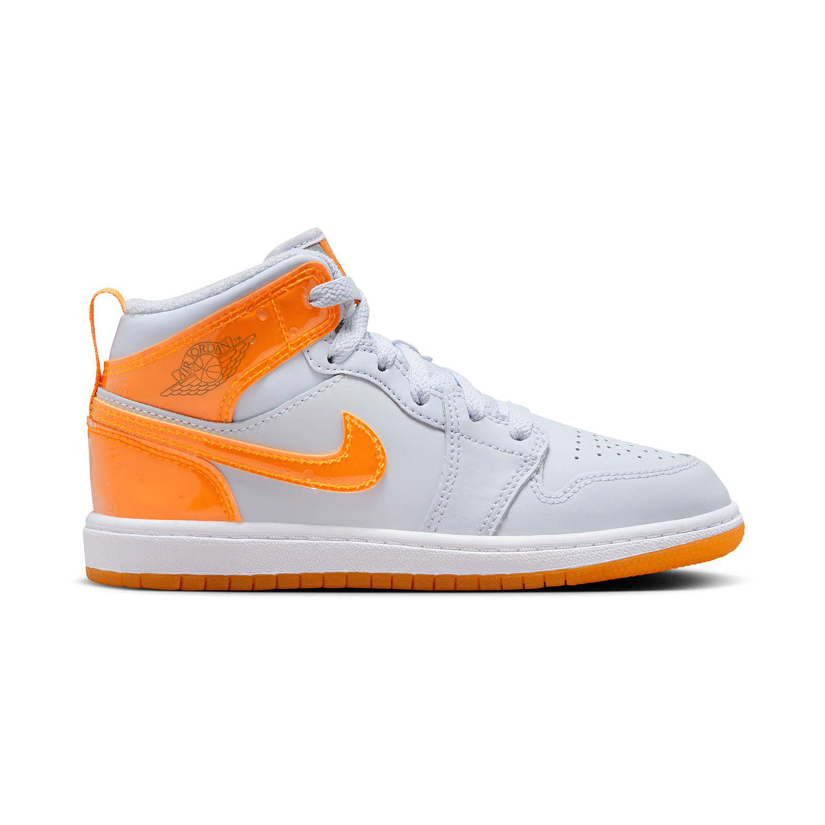Jordan 1 Mid SE 'Gatorade Pack Orange' Little Kids' Shoes -