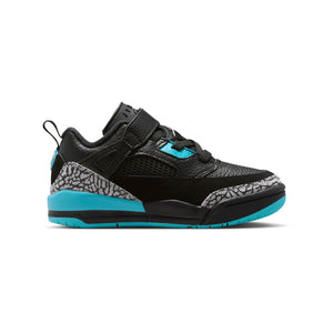 Jordan Spizike Low 'Black Gamma Blue' Little Kids' Shoes