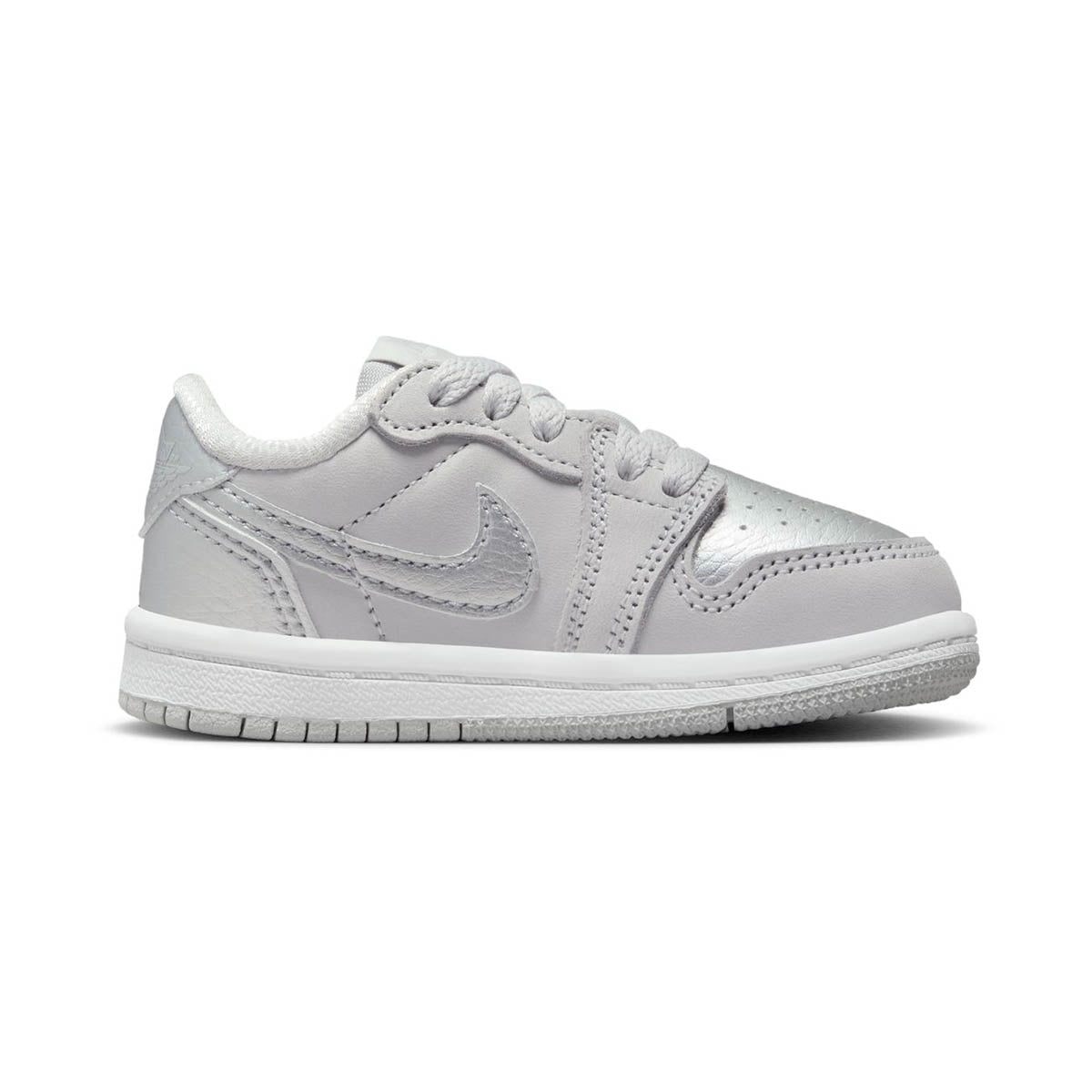 Jordan 1 Retro Low Silver Baby/Toddler Shoes -