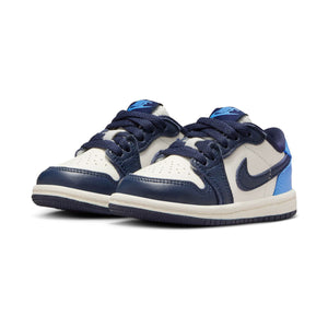Jordan 1 Retro Low 'Obsidian' Baby/Toddler Shoes