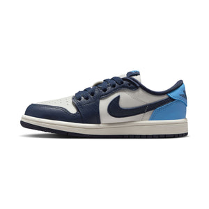 Jordan 1 Retro Low 'Obsidian' Little Kids' Shoes