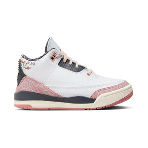 Jordan 3 Retro Ivory Little Kids' Shoes