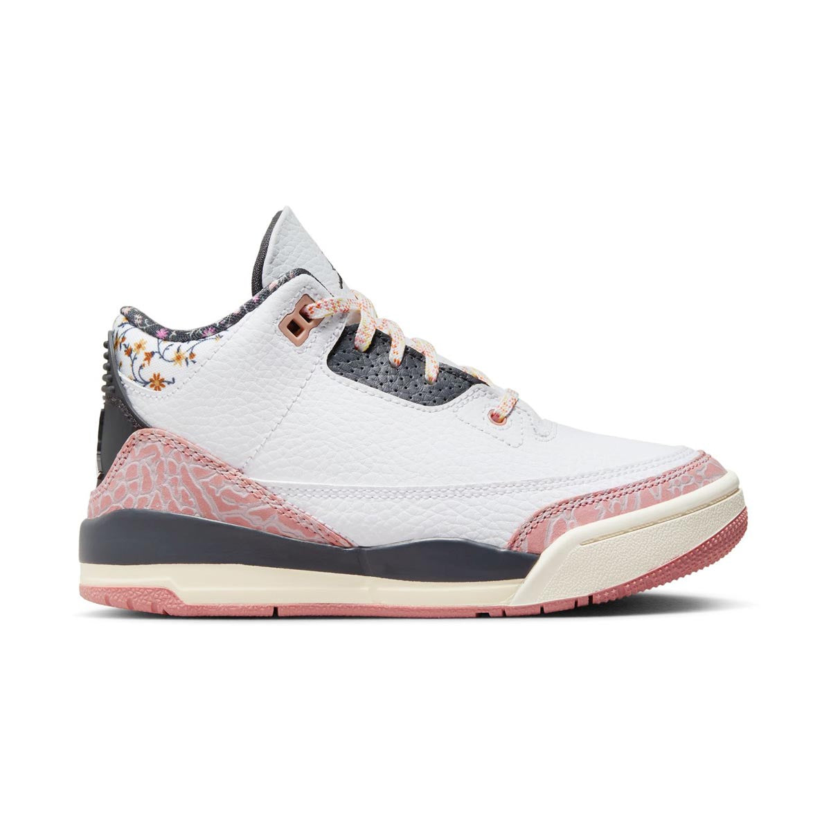 Jordan 3 Retro Ivory Little Kids' Shoes -