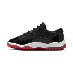 Jordan 11 Retro Low 'Bred 2025' Little Kids' Shoes