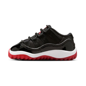 Jordan 11 Retro Low 'Bred 2025' Baby/Toddler Shoes