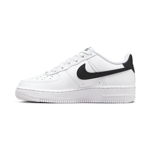 Nike Air Force 1 'White Black' Big Kids' Shoes