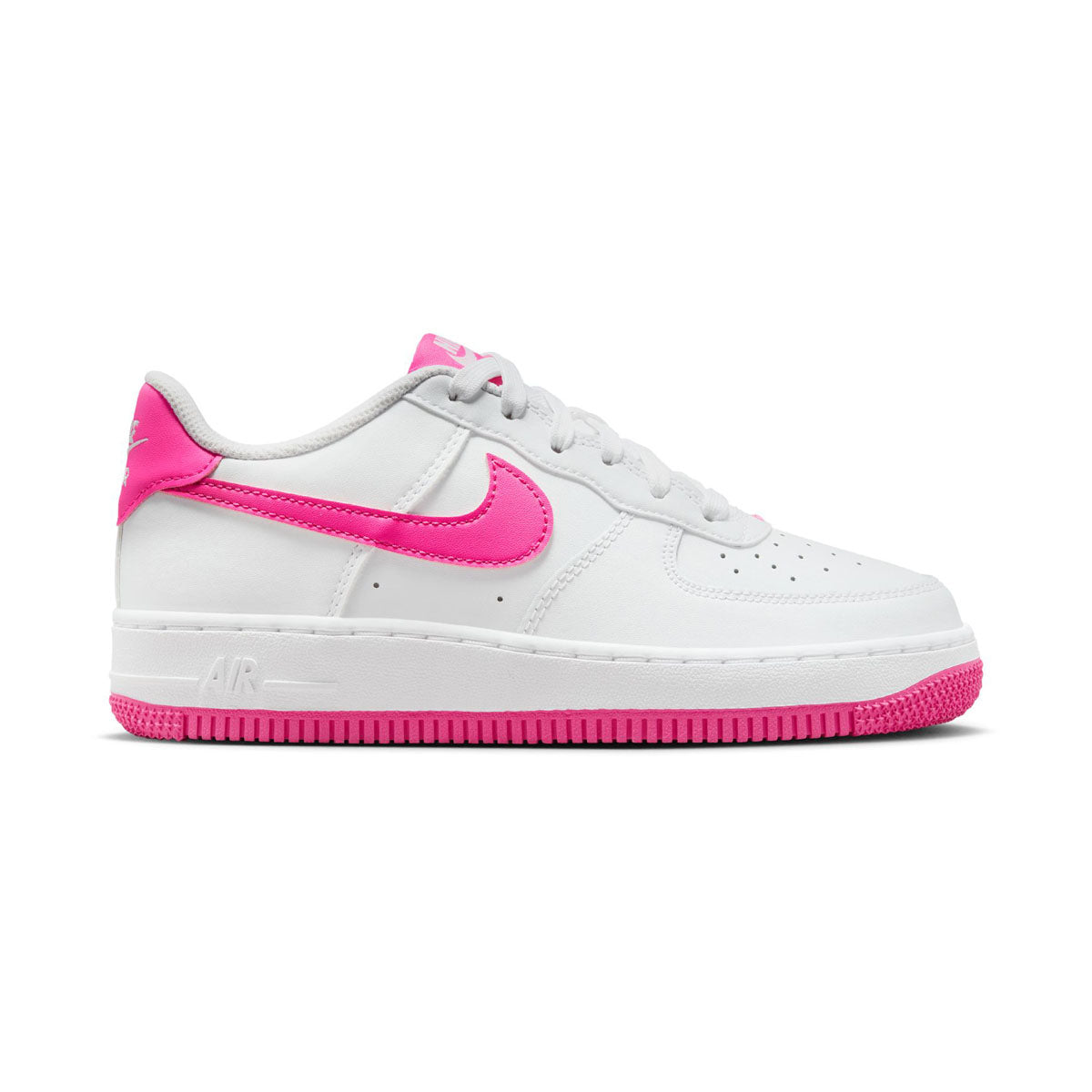 Nike Air Force 1 'Laser Fuchsia' Little/Big Kids' Shoes - Shoes