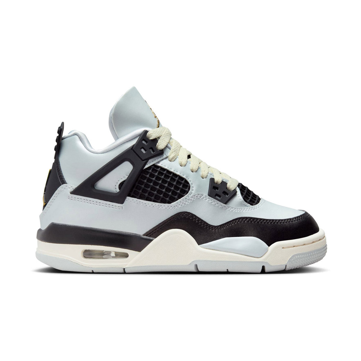 Air Jordan 4 Retro 'Platinum Gold' Big Kids' Shoes -