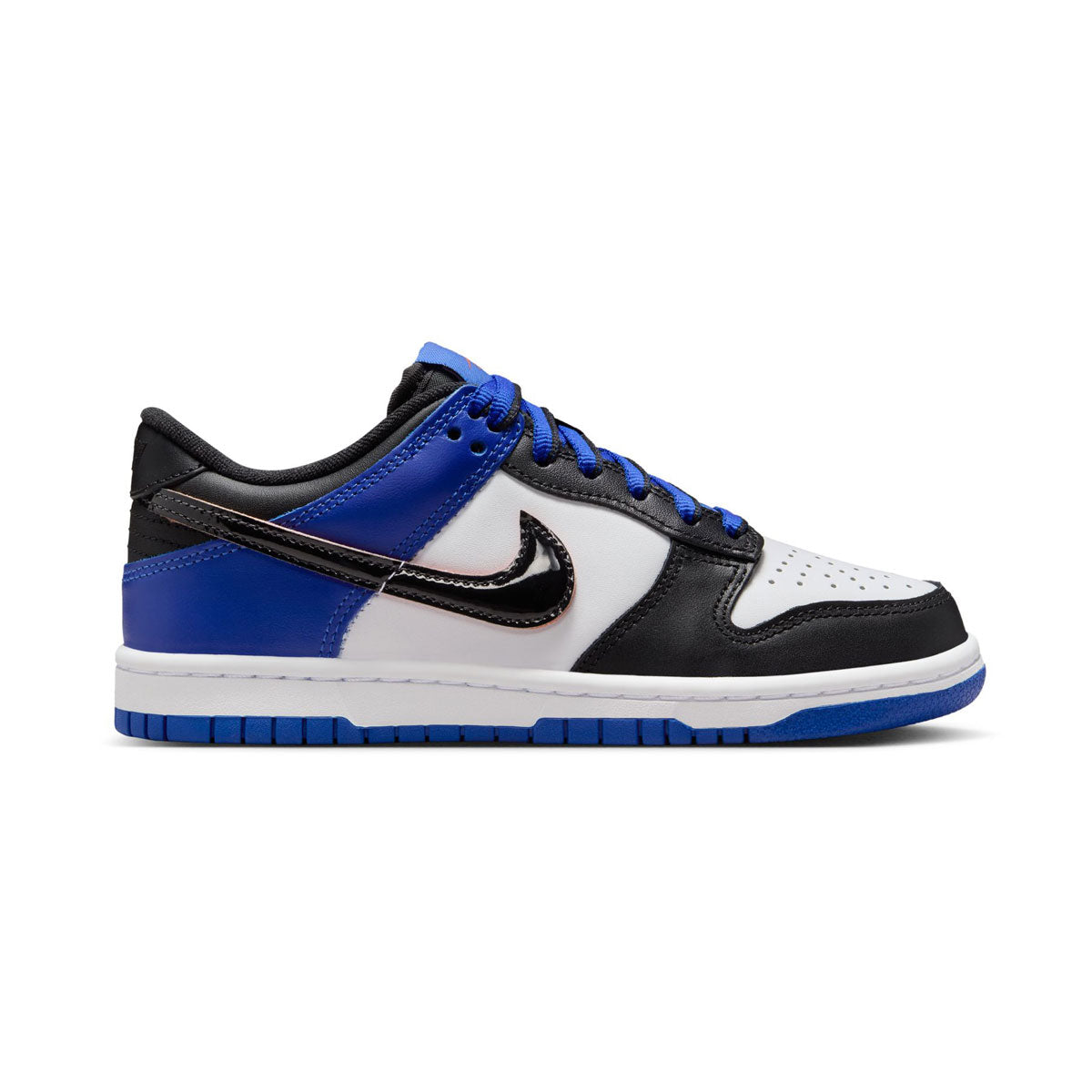 Nike Dunk Low SE 'White Racer Blue' Big Kids' Shoes -