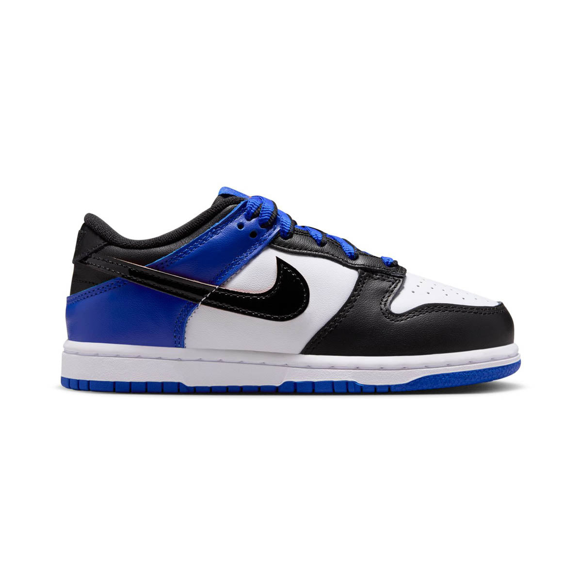 Nike Dunk Low SE 'Upside Down Swoosh Knicks' Little Kids' Shoes -