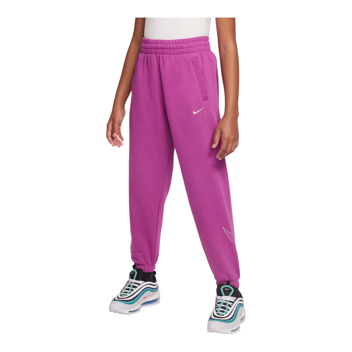 Nike Sportswear Club Fleece Big Kids' (Girls') Loose Pants -