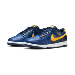 Nike Dunk Low Retro 'Navy Yellow' Men's Shoes