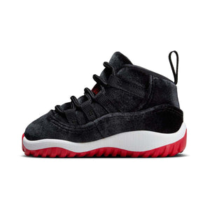 Jordan 11 Retro 'Bred Velvet' Baby/Toddler Shoes