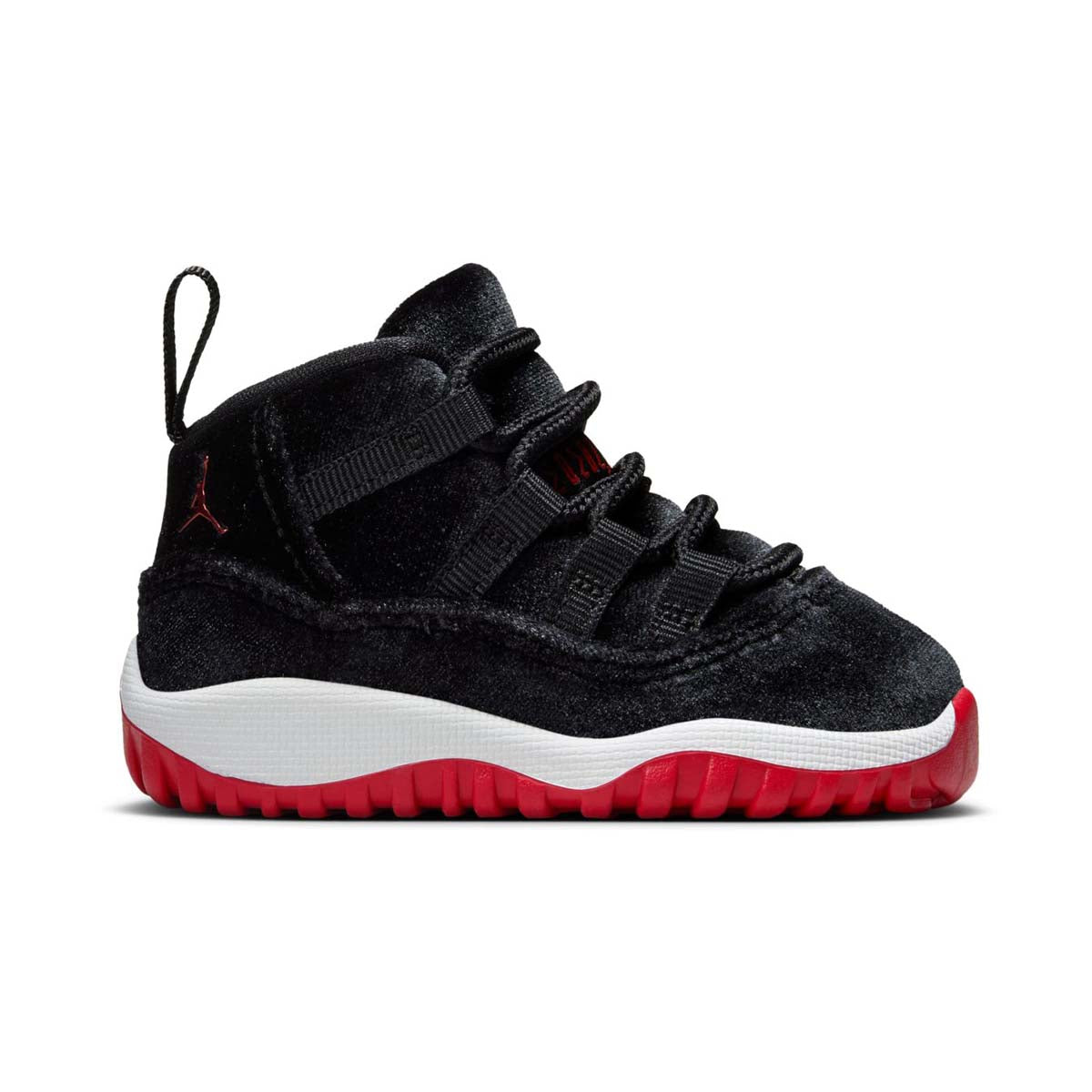 Jordan 11 Retro 'Bred Velvet' Baby/Toddler Shoes -