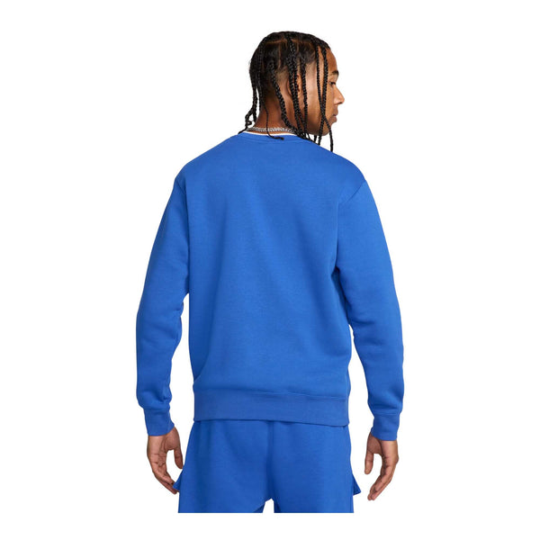 Shop Nike Air Men's Fleece Crew-Neck Sweatshirt
