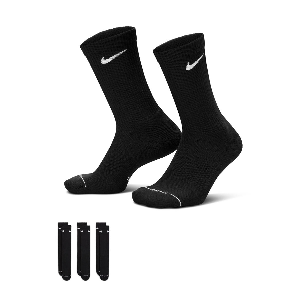 Nike Everyday Elevated Crew Socks (3 Pairs) - Jordan Men’s Socks