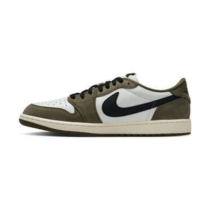 Air Jordan 1 Retro Low 'Medium Olive and Summit White' Men's Shoes