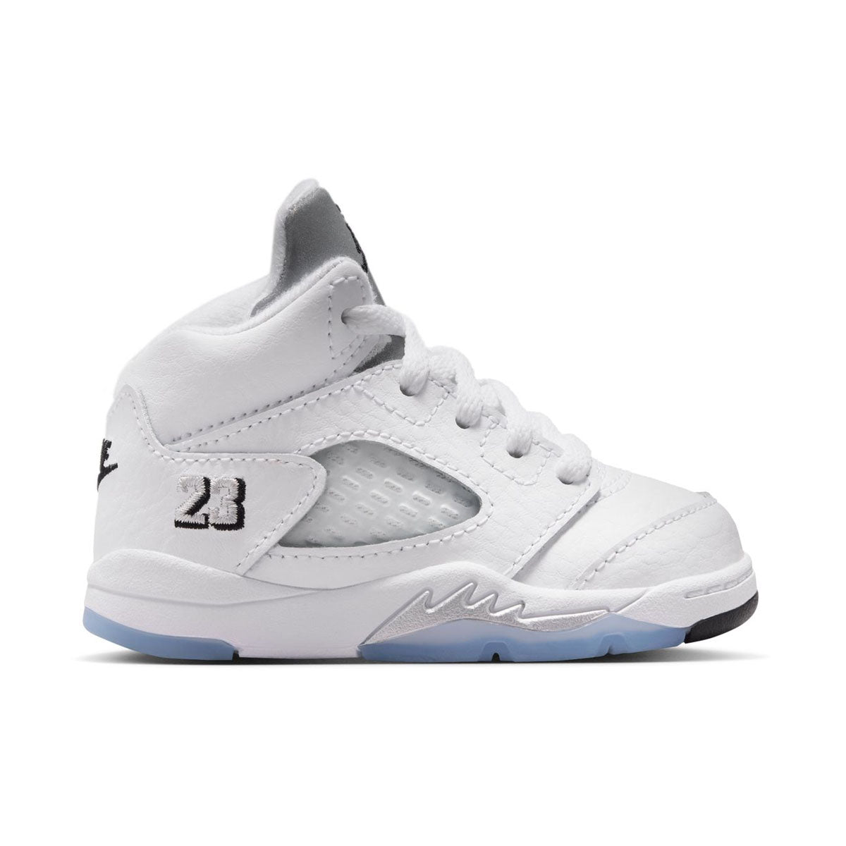 Jordan 5 Retro OG 'White Metallic' Baby/Toddler Shoes - New Releases