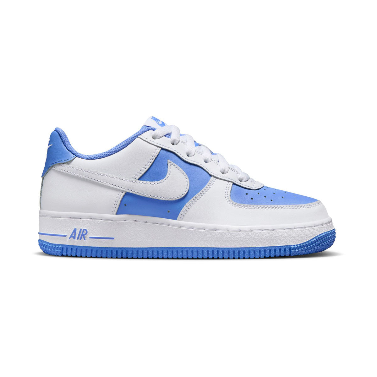 Air Force 1 'White Light Blue' Big Kids' Shoes -