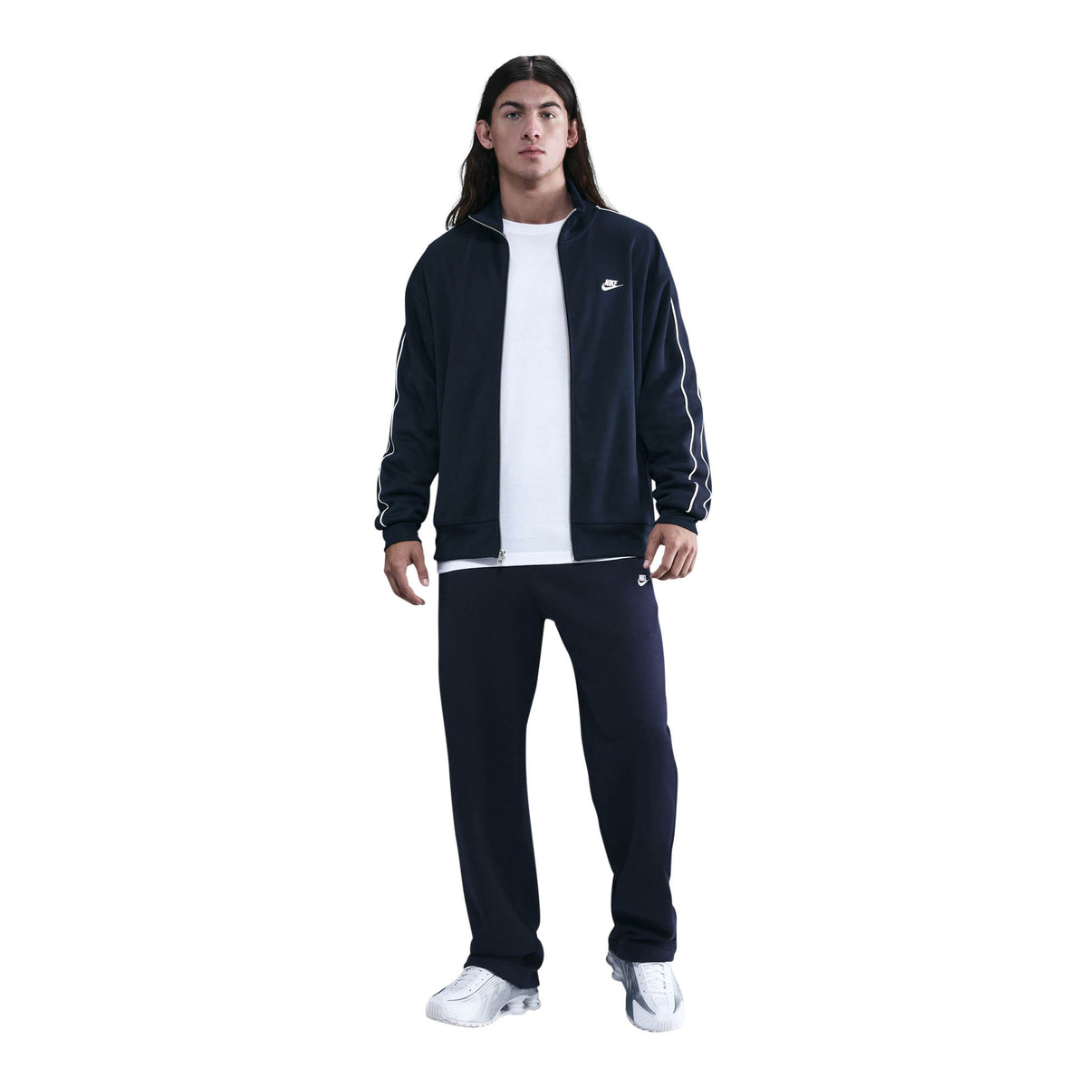 Nike Sportswear Club Men's Oversized Knit Track Jacket - Clothing