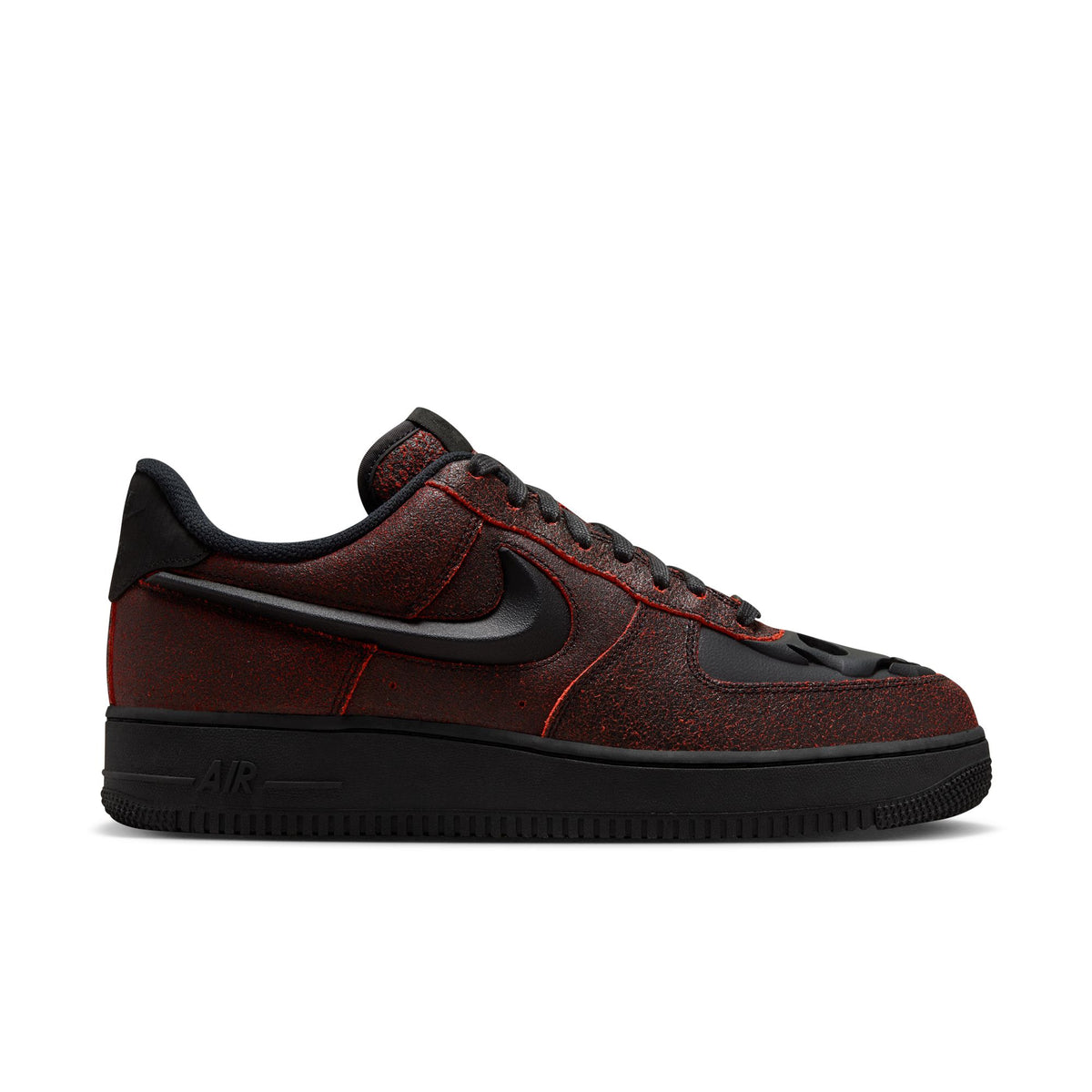 Nike Air Force 1 Retro 'Halloween Skull' Men's Shoes - White Basketball Shoes
