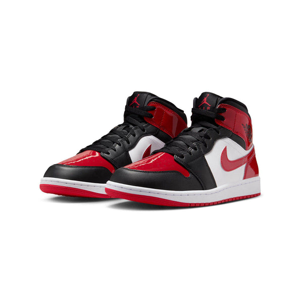 Shop Air Jordan 1 Mid SE 'Bred Toe' Men's Shoes