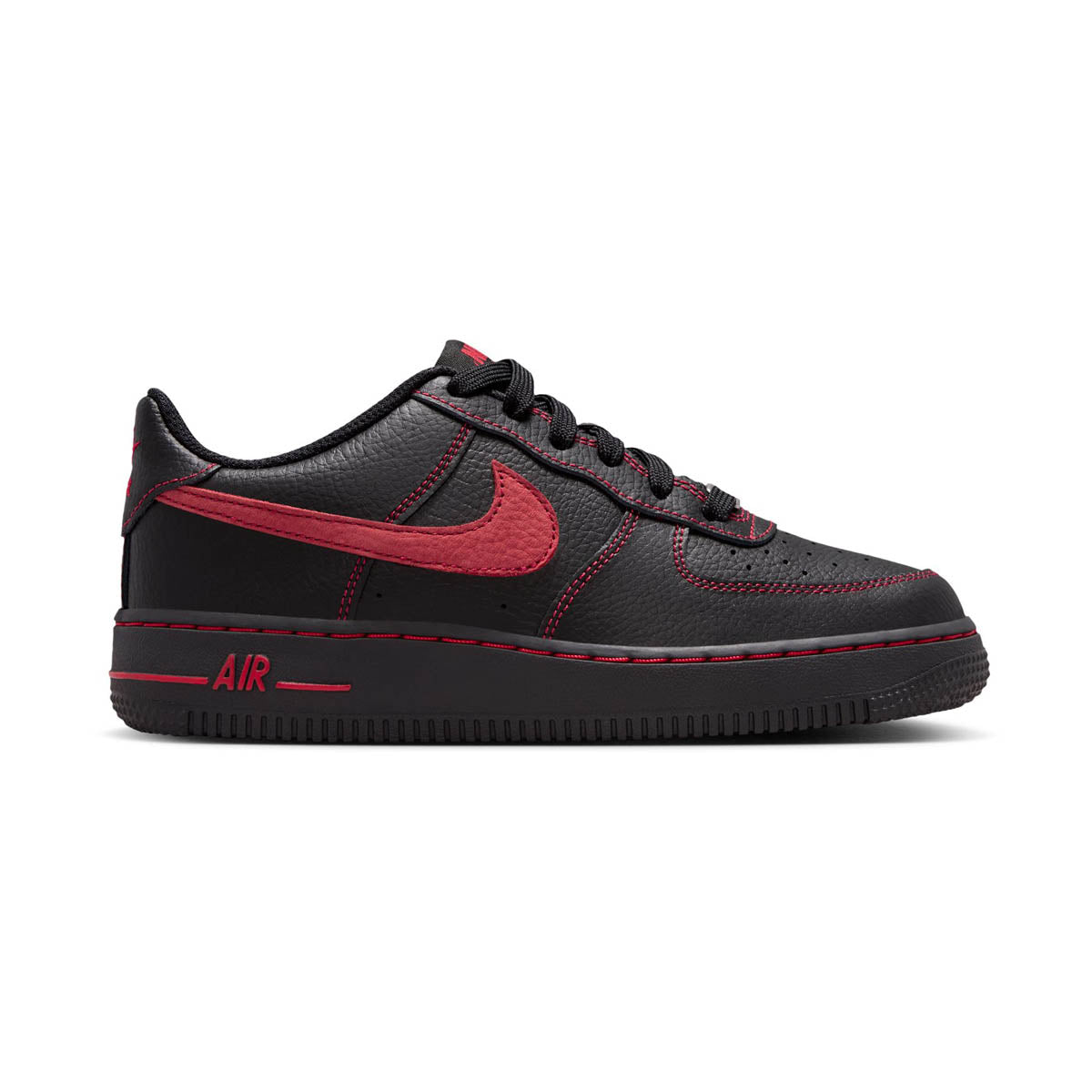 Nike Air Force 1 LV8 'Bred' Big Kids' Shoes - Nike Air Force 1 Kids