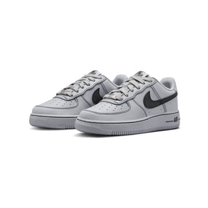 Nike Air Force 1 LV8 Big Kids' 'Wolf Gray Black' Shoes