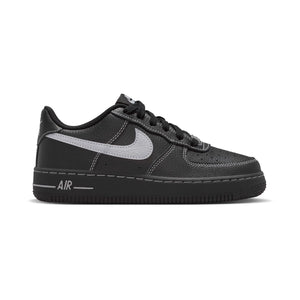 Nike Air Force 1 LV8 'Black Grey' Big Kids' Shoes