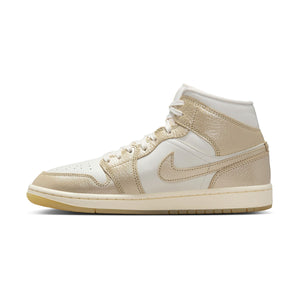 Air Jordan 1 Mid SE 'Metallic Team Gold' Women's Shoes