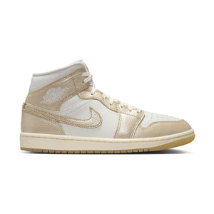 Air Jordan 1 Mid SE 'Metallic Team Gold' Women's Shoes